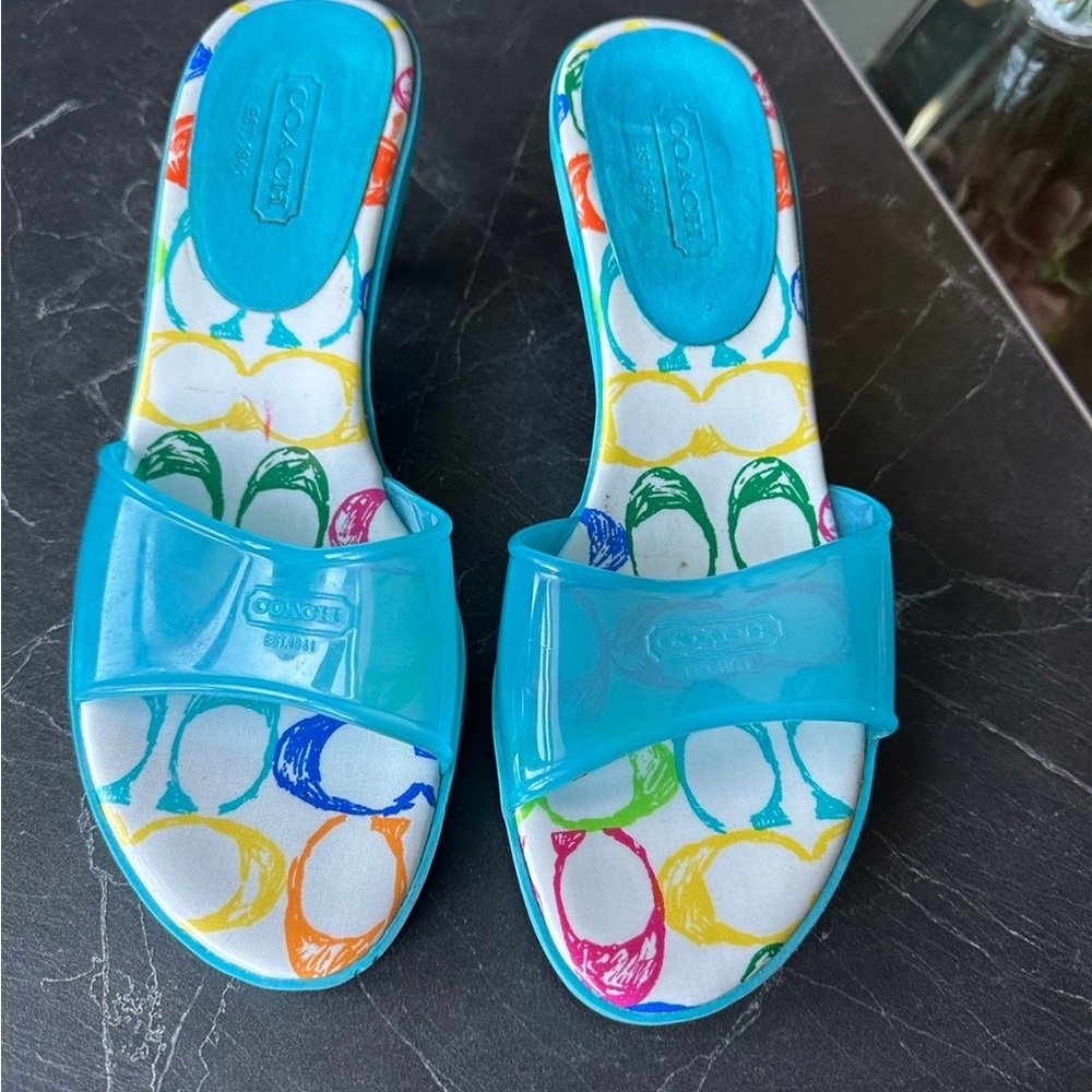 Coach kitten heels